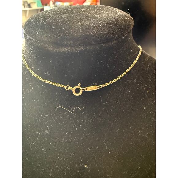 Tiffany & Co Atlas Cube Necklace*925 Sterling Silver*FULL SET*16" - Picture 3 of 5